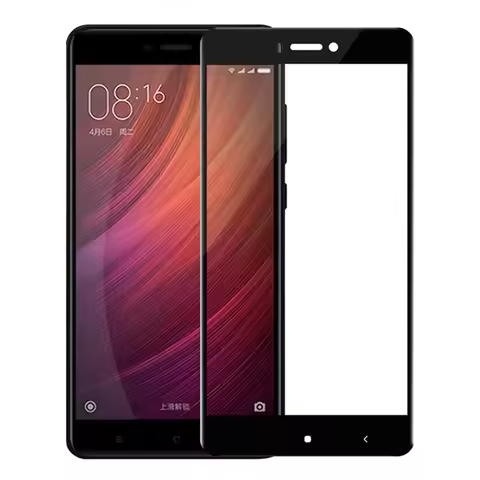 3PCS Full Glue 3D Tempered Glass For Xiaomi Redmi Note 4X Screen Protectors For Redmi Note 4 Pro Glo