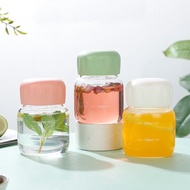 SS - GLASS JUICE DRINKING BOTTLE H679 MINI WATER DRINKING BOTTLE ANTI-SPILL MINI TUMBLER DRINKING BO