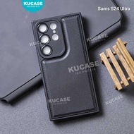 Samsung S24 Ultra Case Leather Pro Black Case Samsung S24 Ultra