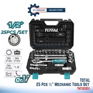 Total 25 Pcs ½" Mechanic Tools / Automotive Tools Set THT121251