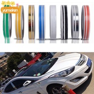 YUMEIREN Car Body Decal Fashion Waist Line Multicolor Pinstripe Steamline