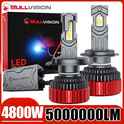 Bullvision G5 H7 H4 LED Car Headlight Bulb CANBUS H1 H8 H9 H11 9005 HB3 9006 HB4 9012 HIR2 Fog Light