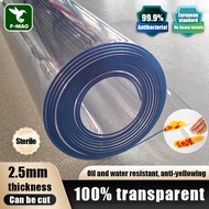 【24 hour shipping】transparent table cover 2.5mm plastic table cover pvc table cover round table cove