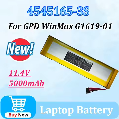 New 4545165-3S 11.4V 5000mAh 57Wh Laptop Battery for GPD WinMax G1619-01 Notebook High Quality Batte
