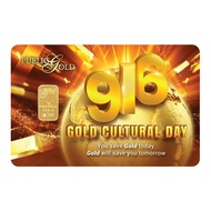 Public Gold Bullion Bar PG 1g (Au 999.9) - 916 Gold Cultural Day