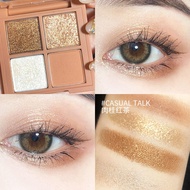 Authentic 3CE Eyeshadow Palette 9 Colors Overtake Smoke Powder Earth Tone Orange Brown 12 Colors Eye