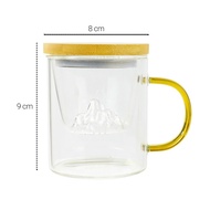 Gelas Cangkir Mug Teh Tea + Saringan Cup Mug with Infuser Filter