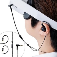 HiditionGaming VR Earphone Cable for Meta Oculus Quest 2 | MMCX Connector Detachable Replacement Wir