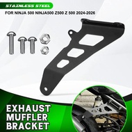 Motorcycle Exhaust Holder Hanger Bracket Muffler Support For KAWASAKI  Z500 Z 500 2024-2025-2026 Acc
