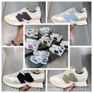 Nb nb 327 Yuanzu Gray Running Sneakers Retro Casual Men Women Couple Style Daddy Shoes