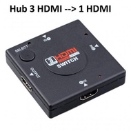 Hub Splits 3 HDMI to 1 HDMI