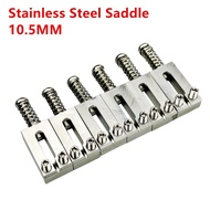 KR-10.5MM 10.8MM Stainless Steel Modern Saddle Guitar Tremolo Bridge Saddles For Stratocaster Strat