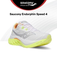 Saucony Endorphin Speed 4 Road Running Speed Shoes Women's -- (WHITE/SUNNY) S10940-30