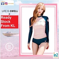 Woman Swimming Suit Woman Swimsuit 2 Piece Long Sleeve Beachwear Swimwear UPF50 Baju Renang Perempua