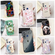 Tecno Pop 5LTE BD4 BD4i BD4a Back Cover Tecno Pop 5 LTE Case Cute Cat Panda Rabbit Fashion Flowers L