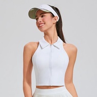 Cosleaf Womens Sports Top with Built-in Bra Quick-Dry Comfortable Golf Tennis Running Wear - Elegant