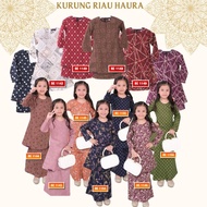 Baju Kurung Riau Haura - Baju Kurung Kanak-kanak saiz 2-14
