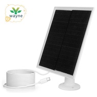 10W 5V Solar Panel Charger for , Rechargeable Battery Cameras, IP65 Waterproof