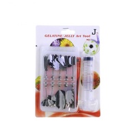 10pcs/set 3D Gelatin Jelly Art Needles Tools Jelly Needle Jelly Cakea