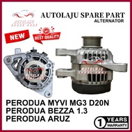 PERODUA MYVI MG3 D20N / BEZZA 1.3 / ARUZ ALTERNATOR HIGH QUALITY 1 YEAR WARRANTY