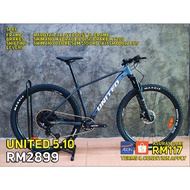 UNITED MOUNTAIN BIKE HARDTAIL CLOVIS  5.10 (MTB)