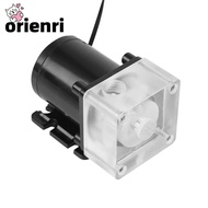ORIENRI CPU Water Pump, G1/4 Thread Noiseless Water Cooling Pump, Durable 12V DC Compact 500L/H PC W