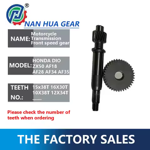 Performance Racing Transmission Gear Set Front speed gear 15x38T 16x30T10x38T... for honda DIO ZX 50