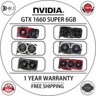 NVIDIA Geforce GTX 1660 Super 6GB Gaming Graphics Cards GTX 1660S GPU 6GB DDR6 14000MHz 1785 MHz ~18