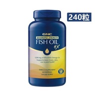 GNC - 4x 四倍鉑金魚油  240粒（1200mg EPA / DHA） 048107233426