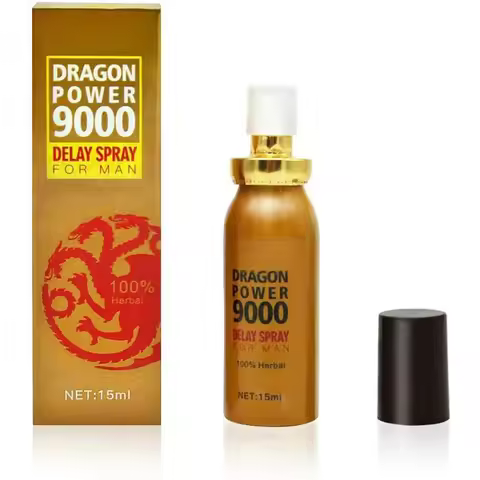 Dragon Power 9000 Delay Spray Iconic Delay Ejection Spray - Climax Control Spray Men Non-Irritating 