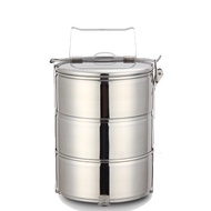 Premium Tiffin Carrier/ 12cm / 14cm, 3 Tiers/ Mangkuk Tingkat/ Stainless Steel 410/ Tingkat Nasi