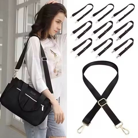 Nylon Shoulder Bag Strap Adjustable Replacement Detachable Belt for Women Men Messenger Bags Handle 