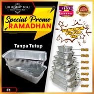 Aluminum Foil|Foil Tray|Aluminum Foil Container|Baked Tray|F1 (Without Lid)