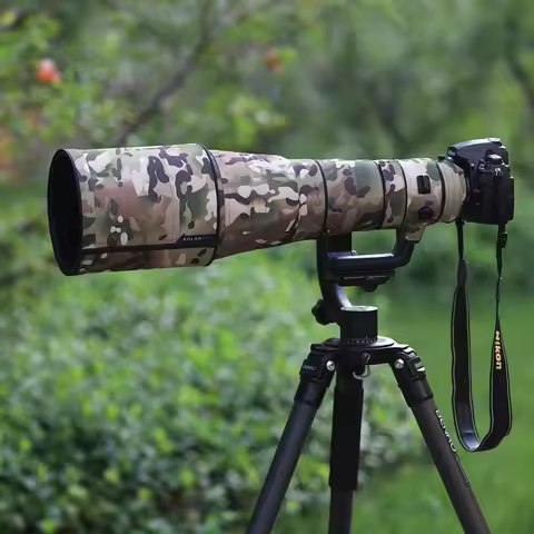 ROLANPRO Waterproof Lens Coat for Nikkor Nikon AF-S 600mm F/4E FL ED VR Lens Cover Lens Protective S