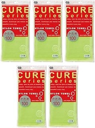 Ohe Body Towel, Approx. Width 11.0 inches (28 cm) x Length 39.4 inches (100 cm), Green, Cua 2, Nylon
