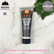 Pacific Shaving Co. - Groom Smart 3-In-1 Everyday Beard Care 207 ml ผลิตภัณฑ์ดูแลหนวดเครา
