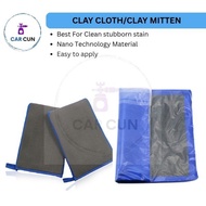 📌【CARCUN】CLAY TOWEL, CLAY MITTEN📌FOR CAR DECONTAMINAATION, POLISH PREP