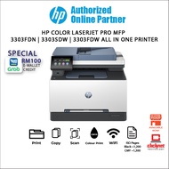 HP Color LaserJet Pro MFP 3303fdn/3303fdw All in one Printer
