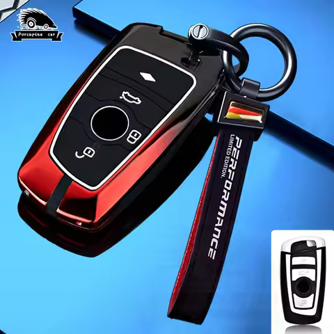 Metal Car Key Case Cover for BMW 520 F10 F30 F18 118i 320i 1 3 5 7 Series X3 F25 X4 M3 M5 Keychain B