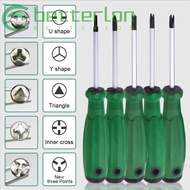 BETTER-LONTIME Screwdriver Multifunction Points Screwdrivers Triangle Hand tools