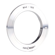 K&F Concept Adapter for M42 42MM Screw Mount Lens to Nikon AI F Camera