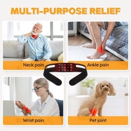 Neck Red Light Therapy 660nm Red Light and 850nm Near Red Light Treatment Pads Portable for body sho