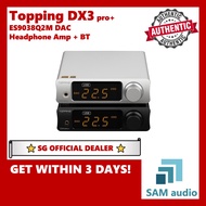 [🎶SG] TOPPING DX3 Pro+ , ES9038Q2M DAC, NFCA Headphone Amplifier, Hi-Res Wireless QCC5125 BT, Hifi A