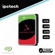 Seagate IronWolf Pro NAS 3.5" Hard Drive (16TB / 20TB / 24TB / 30TB)SATA Network Storage Hard Drive