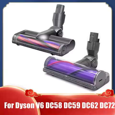 Turbine Brush for Dyson V6 DC58 DC59 DC62 DC72 Motor Brush High Torque Vacuum Cleaner Direct Drive E