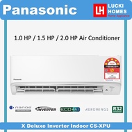 Panasonic X-Deluxe Inverter Aircond CS-XPU10XKH CS-XPU18XKH 5 Star EC 1.0/1.5/2.0 HP