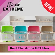 Florea Extreme Dish Drainer Cabinet with Cover | Aesthetic Floral Plate & Cup Organizer Rack