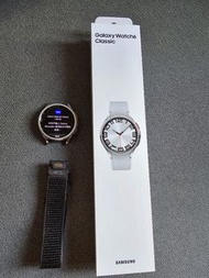 Samsung Galaxy Watch 6 Classic (銀色) 47mm LTE