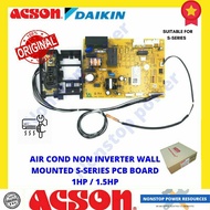 ACSON Original Wall Mounted NON INVERTER Air Cond PCB Board For Model S-Serial A5WM10S / A5WM15S