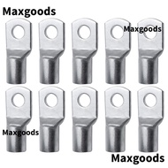 MAXGOODS 10Pcs Cable Connector Kit 6mm 8mm 10mm SC16-6 SC25-6 SC35-6 Tinned Copper SC Type